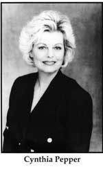 Cynthia Pepper Co-star of Kissing Cousins